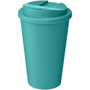 Americano® Renew 350 ml Isolierbecher mit auslaufsicherem Deckel – riffblau