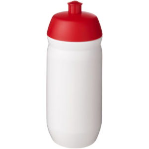HydroFlex™ 500 ml Squeezy Sportflasche – rot / weiss