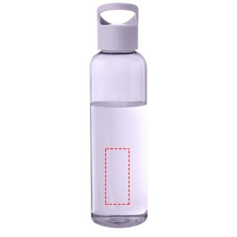 Sky 650 ml Sportflasche aus recyceltem Kunststoff - fliederfarben – Bild 7