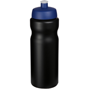 Baseline® Plus 650 ml Sportflasche – schwarz / blau