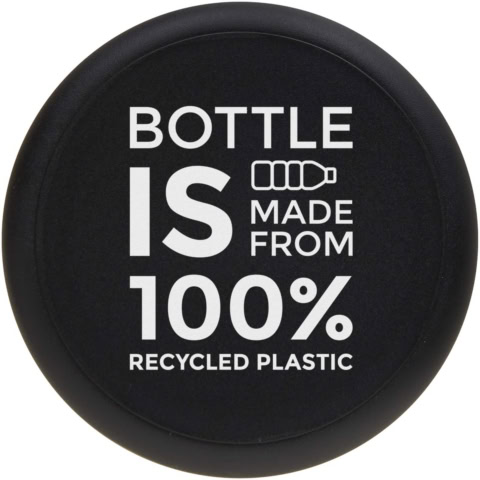 H2O Active® Eco Base 650 ml Sportflasche mit Drehdeckel - transparent - Logo 2