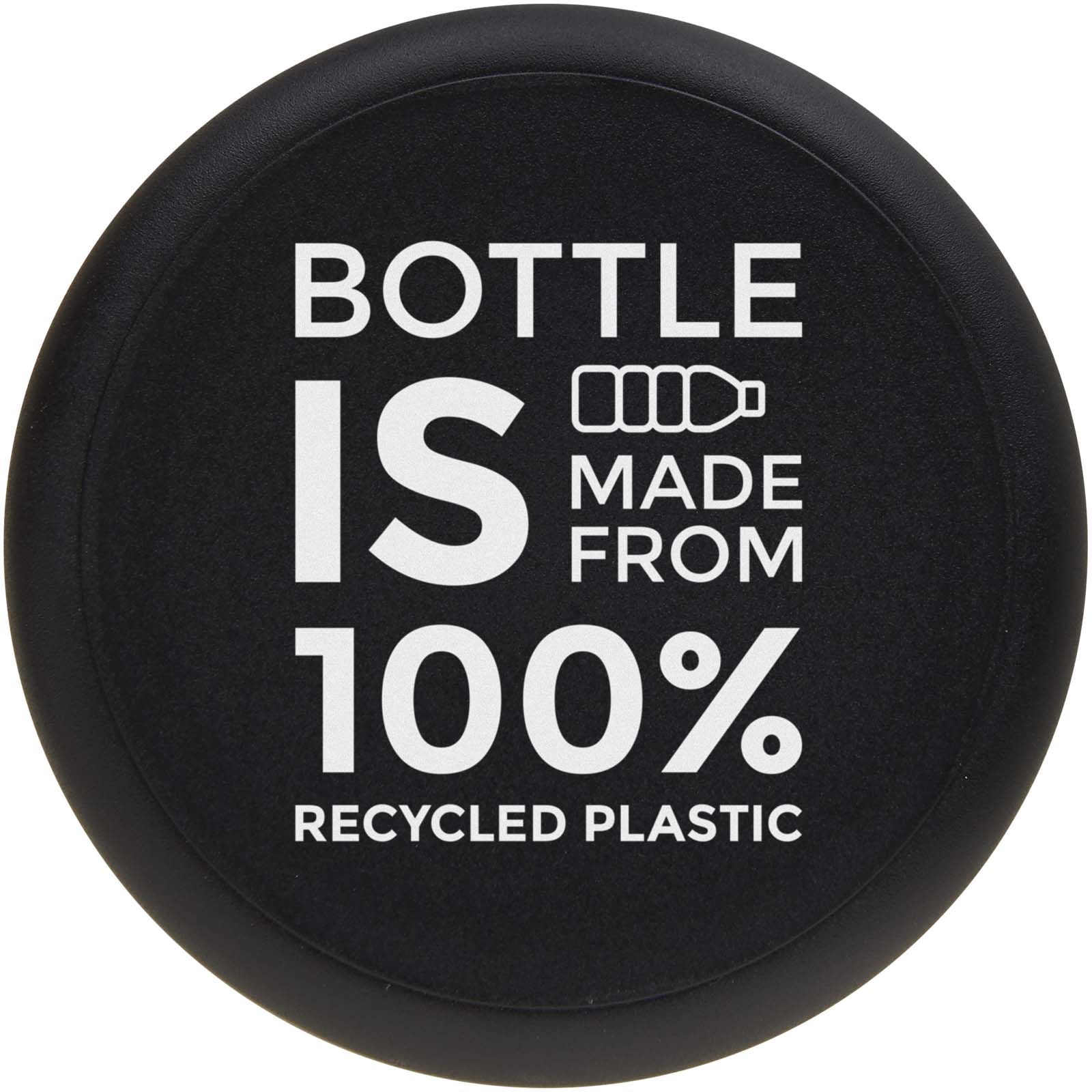 H2O Active® Eco Base 650 ml Sportflasche mit Drehdeckel - transparent - Logo 2