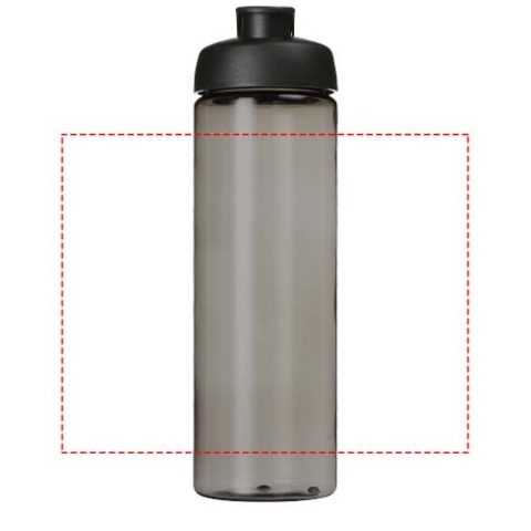H2O Active® Eco POP Vibe 850 ml Sportflasche mit Klappdeckel - kohle / schwarz – Bild 6