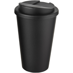 Americano® 350 ml Isolierbecher mit auslaufsicherem Schraubverschluss – schwarz