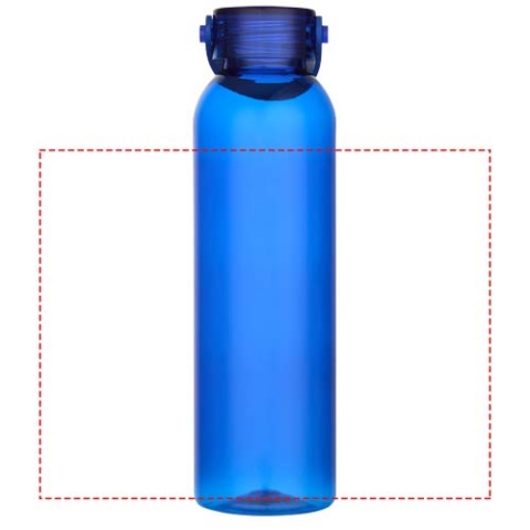 Alti 630 ml RCS-zertifizierte Trinkflasche aus recyceltem Kunststoff - royalblau – Bild 9