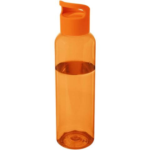 Sky 650 ml Sportflasche aus recyceltem Kunststoff - orange - Hauptfoto