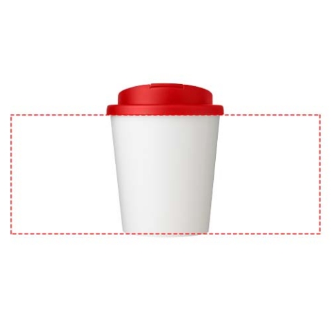 Brite-Americano Espresso Eco auslaufsicherer Isolierbecher, 250 ml - rot – Bild 5