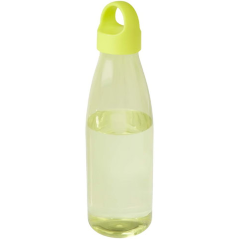 Bergen Trinkflasche aus recyceltem Kunststoff 800 ml - limone - Hauptfoto