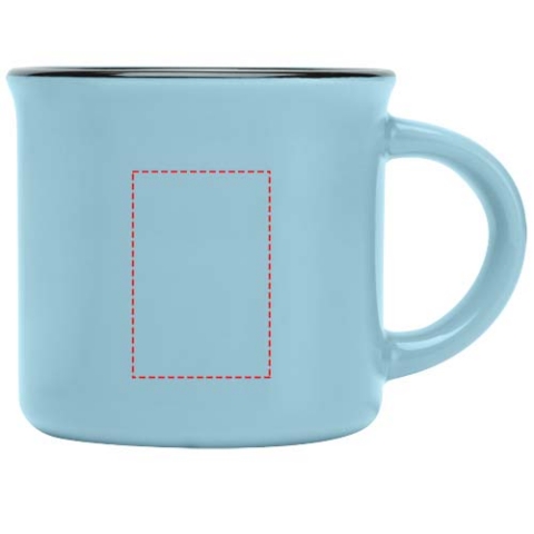 Bari Keramiktasse 240 ml mit glänzender Oberfläche - riffblau – Bild 6