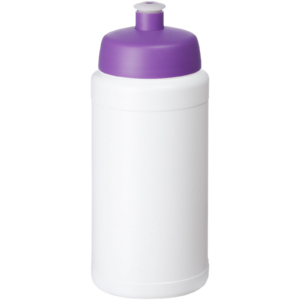 Baseline® Plus 500 ml Flasche mit Sportdeckel – weiss / lila