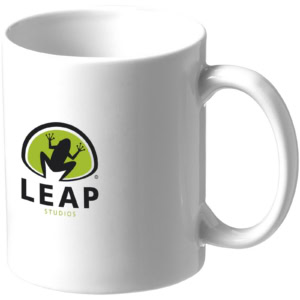 Bahia 330 ml Keramiktasse - weiss - Logo 1