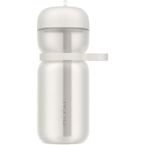 Mepal 600 ml Flip Sportflasche - weiss - Vorderseite
