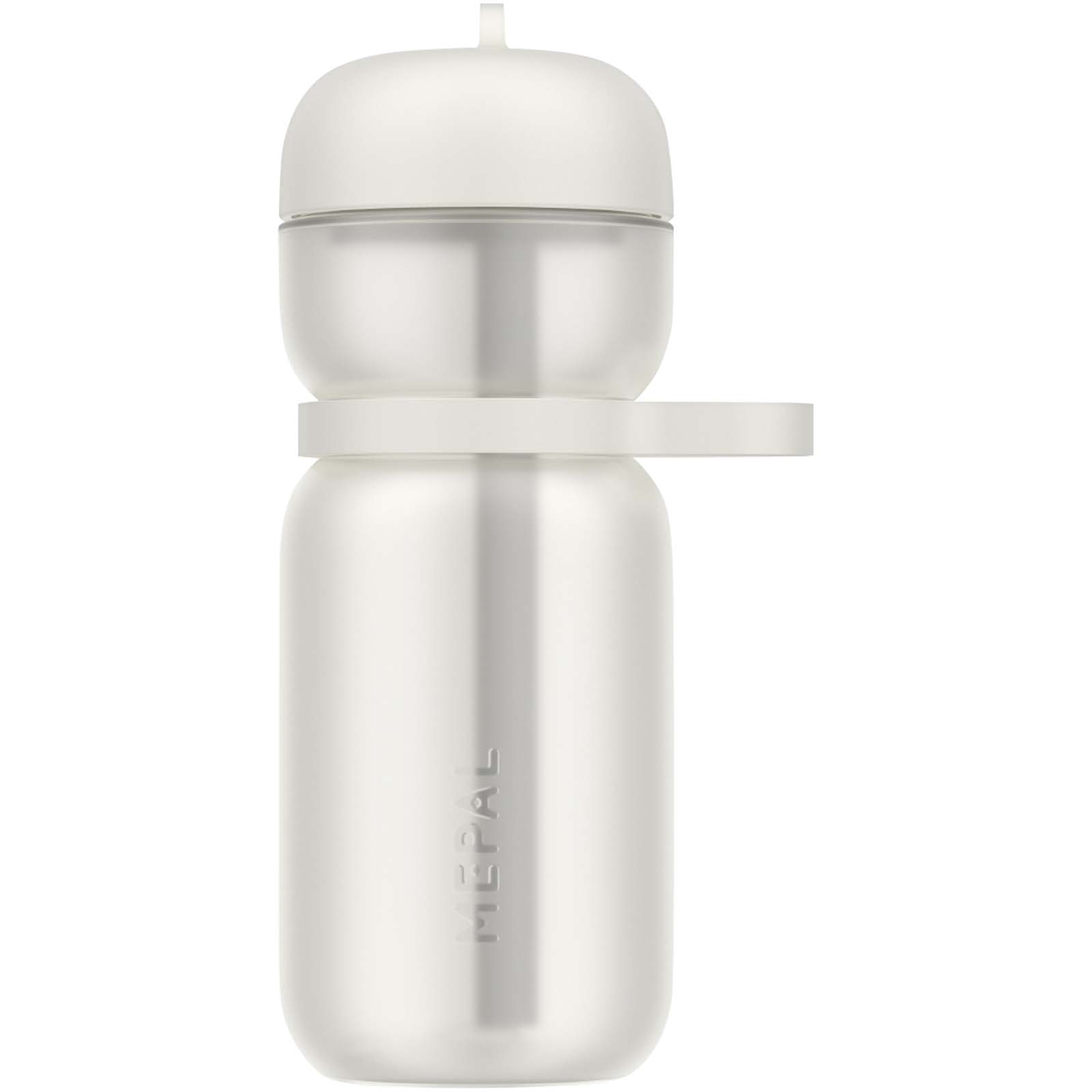 Mepal 600 ml Flip Sportflasche - weiss - Vorderseite