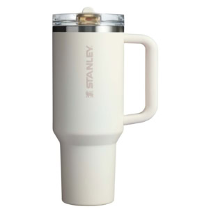 Stanley Quencher® ProTour 1180 ml Thermobecher aus recyceltem Edelstahl mit Flip Strohhalm – creme