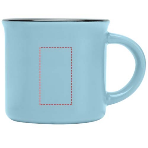 Bari Keramiktasse 240 ml mit glänzender Oberfläche - riffblau – Bild 7