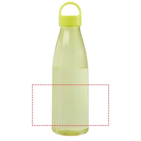 Bergen Trinkflasche aus recyceltem Kunststoff 800 ml - limone – Bild 6
