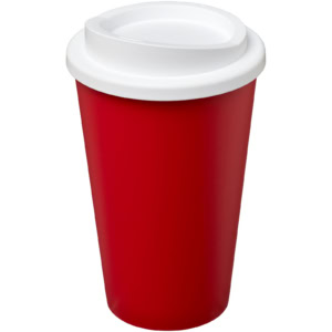 Americano® 350 ml Isolierbecher – rot / weiss