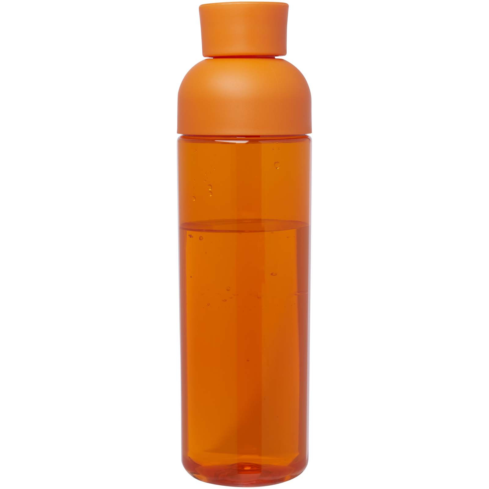 Illuminate 600 ml RPET-Wasserflasche - orange - Rückseite