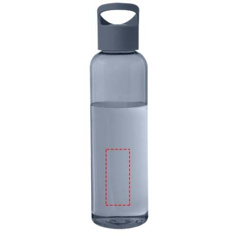Sky 650 ml Sportflasche aus recyceltem Kunststoff - hale blau – Bild 7