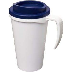 Americano® Grande 350 ml Isolierbecher – weiss / blau