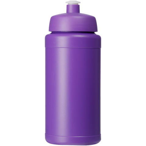 Baseline® Plus 500 ml Flasche mit Sportdeckel - lila - Vorderseite
