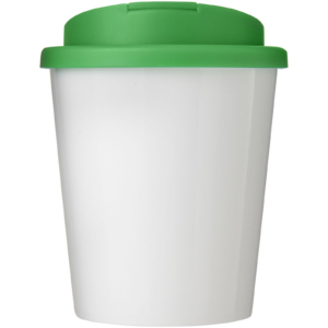 Brite-Americano® Espresso 250 ml Isolierbecher mit auslaufsicherem Schraubverschluss - weiss - Vorderseite