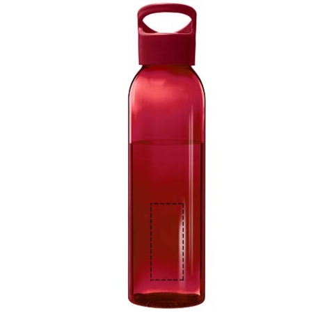 Sky 650 ml Sportflasche aus recyceltem Kunststoff - rot – Bild 7