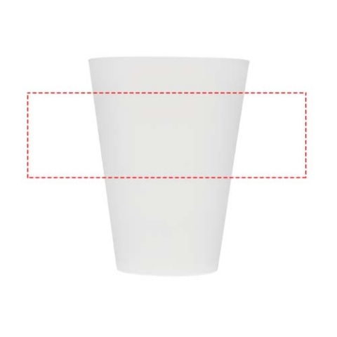 Glastonbury 300 ml Becher aus Kunststoff - klar mattiert – Bild 4