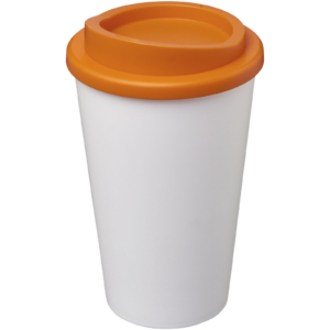 Americano® 350 ml Isolierbecher – orange / weiss