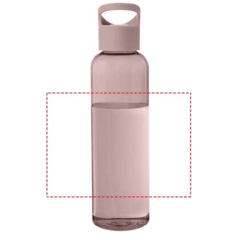 Sky 650 ml Sportflasche aus recyceltem Kunststoff - altrosa – Bild 6