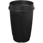 Alto POP 350 ml Becher mit 360°-Deckel - schwarz - Hauptfoto