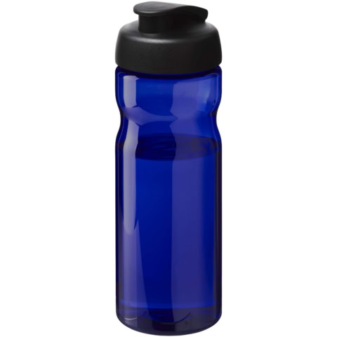 H2O Active® Eco POP Base 650 ml Sportflasche mit Klappdeckel - blau - Hauptfoto