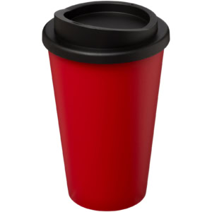 Americano® 350 ml Isolierbecher – rot / schwarz