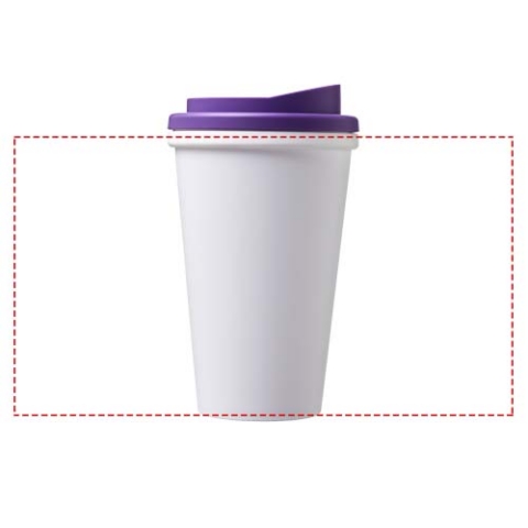Americano® Grande 350 ml Isolierbecher - weiss / lila – Bild 9