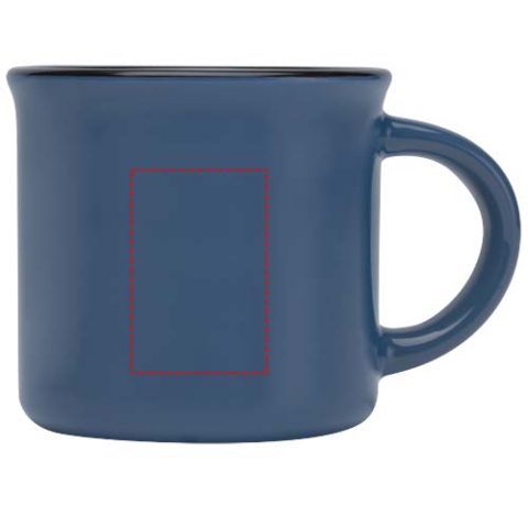 Bari Keramiktasse 240 ml mit glänzender Oberfläche - Ozeanblau – Bild 6