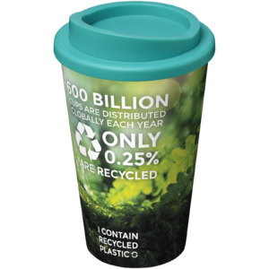 Brite-Americano® 350 ml Isolierbecher – aquablau