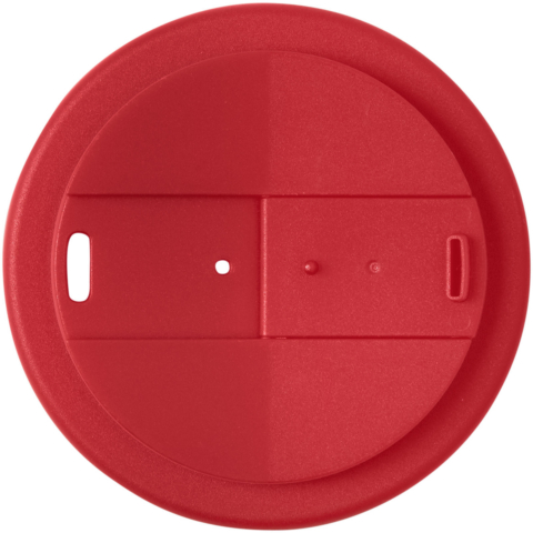 Americano® 350 ml Isolierbecher mit Schutzring & auslaufsicherem Schraubverschluss - weiss - Extra 2