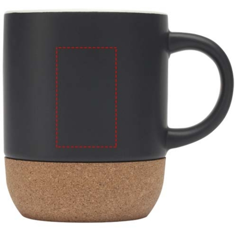 Billie 300 ml Keramiktasse mit Korkdetails - schwarz – Bild 8