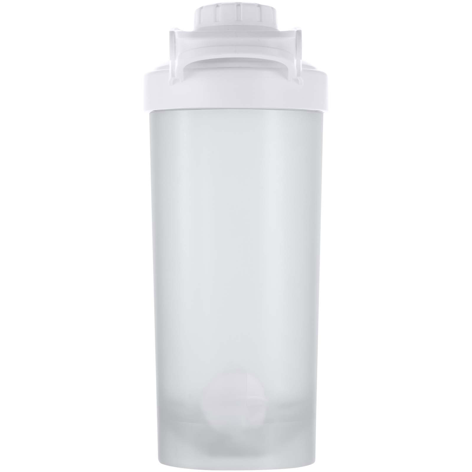Forza 700 ml Sportflasche mit Shakerball - weiss - Rückseite