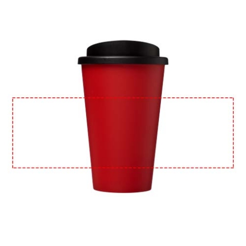 Americano® 350 ml Isolierbecher - rot / schwarz – Bild 6