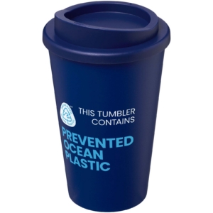 Americano® POP 350 ml Isolierbecher - blau - Logo 1