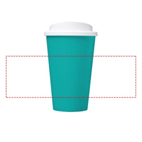 Americano® 350 ml Isolierbecher - aquablau / weiss – Bild 6
