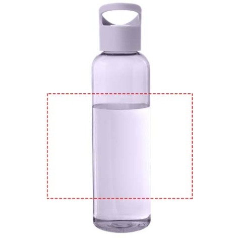 Sky 650 ml Sportflasche aus recyceltem Kunststoff - fliederfarben – Bild 6