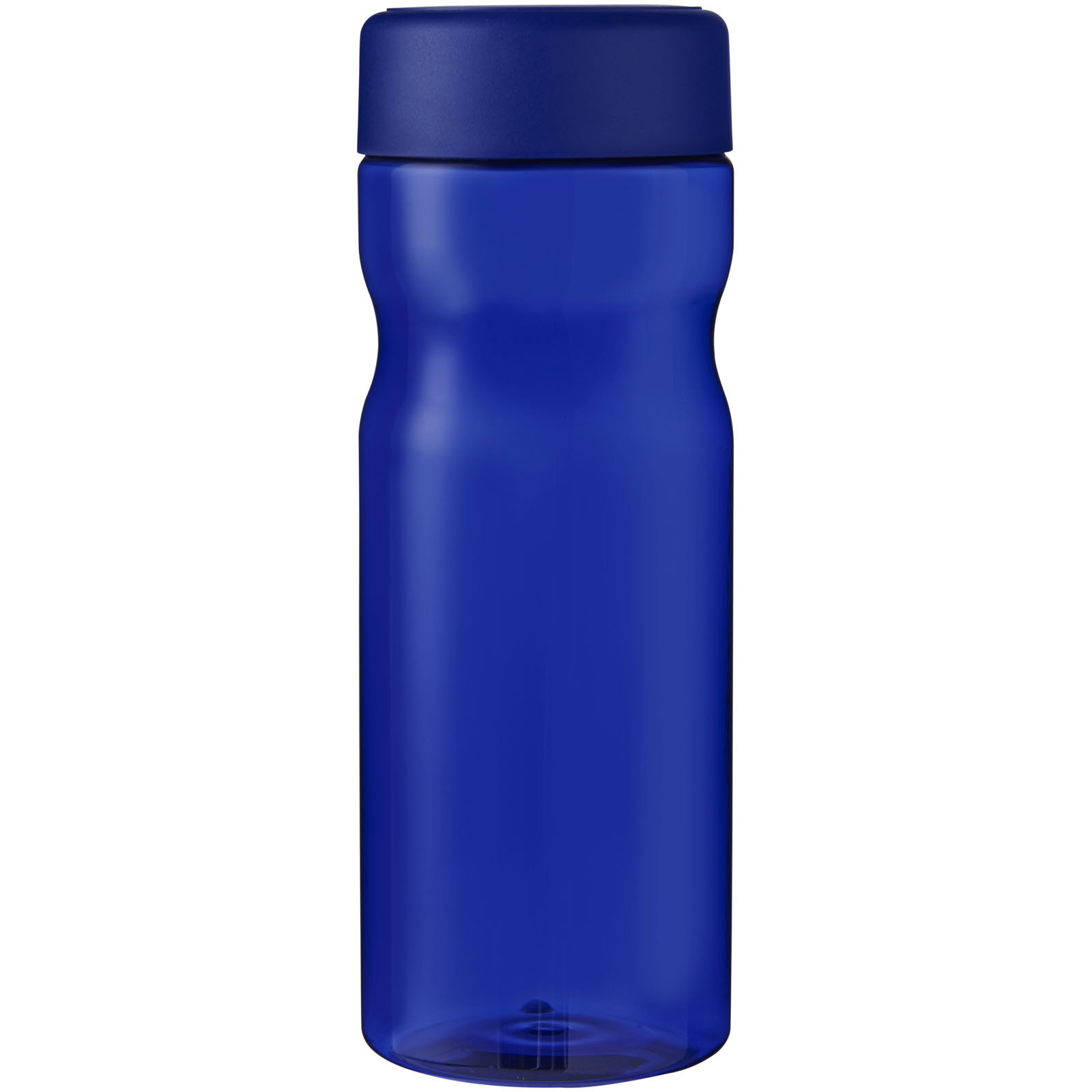 H2O Active® Eco Base 650 ml Sportflasche mit Drehdeckel - blau - Vorderseite