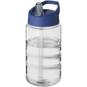 H2O Active® Bop 500 ml Sportflasche mit Ausgussdeckel – transparent / blau