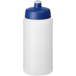 Baseline® Plus 500 ml Flasche mit Sportdeckel – transparent / blau