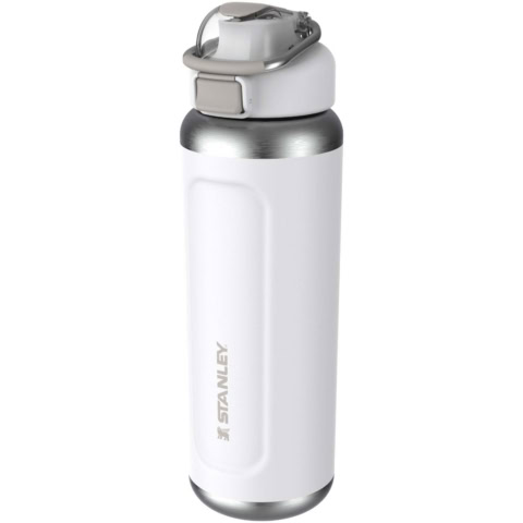 Stanley Classic Wellspring 710 ml isolierte Flasche aus recyceltem Edelstahl - weiss - Hauptfoto