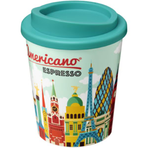 Brite-Americano® Espresso 250 ml Isolierbecher – aquablau