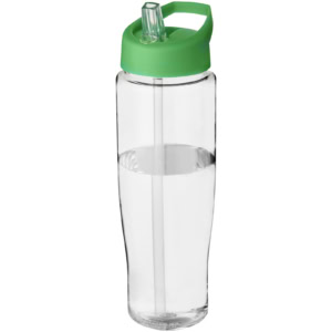 H2O Active® Tempo 700 ml Sportflasche mit Ausgussdeckel – transparent / grün