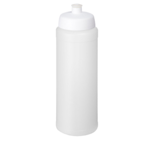 Baseline® Plus 750 ml Flasche mit Sportdeckel – transparent / weiss